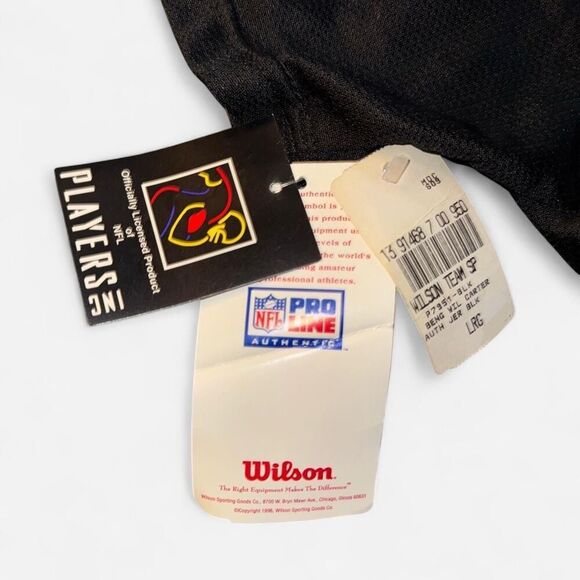 NWT Rare Vintage 90s Authentic Wilson NFL Cincinnati Bengals Carter Jersey - Picture 4 of 8